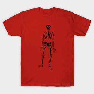 Black skeleton T-Shirt